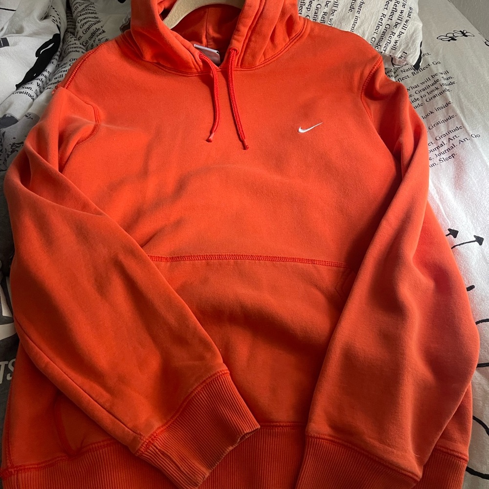 Orange nike hoodie